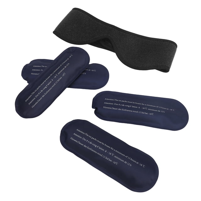 Facial Ice Pack Quick Relief Reusable Gel Packs for Eye and Facial Muscle Fatigue