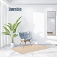 thumbnail image 4 of 120*90cm Anti-Slip Chair Mat Anti-scratch Swivel Chair Pad Reusable Polyester Floor Protective Carpet for Home Office, 4 of 7