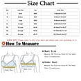 thumbnail image 3 of Lolmot Bras for Women, Womans Solid Color Lace Front Buckle Elastic Style Large Size Bra Without Steel Rim, 3 of 3