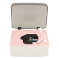 thumbnail image 2 of DEWIN Lecteur CD Mini Multifonction Vintage Haut-Parleur Bluetooth Lecteur de Musique CD pour la Maison Rose, 2 of 14