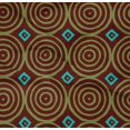 thumbnail image 4 of oneOone Organic Cotton Poplin Twill Fabric Diamond & Circle Block Decor Fabric Printed BTY 42 Inch Wide, 4 of 4
