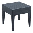 thumbnail image 3 of Compamia Panama 3 Piece Patio Conversation Set in Dark Gray, 3 of 3