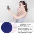thumbnail image 3 of Xingzhi 7pcs Powder Puff Non-Latex Cosmetic Facial Powder Cushion Foundation Contour Makeup Pad Set, Blue, 3 of 7
