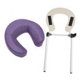 thumbnail image 4 of lionlar Massage Table Face Cradle with Pillow Cushion Support Bracket SPA Adjustable Violet, 4 of 9