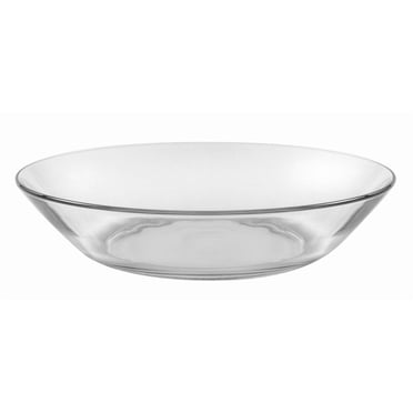 Duralex - Assiette creuse Lys en verre transparent 21 cm - Ensemble de 6