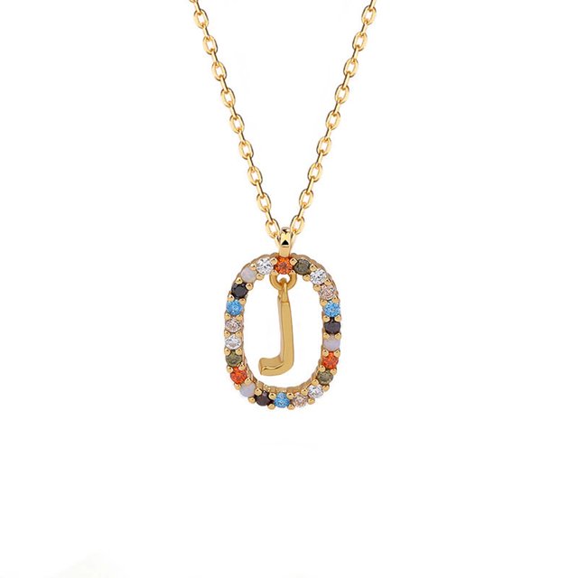 Jusqu'à 65 % de Rabais sur Collier Lettre Design Mode Luxe Pendentif Collier Bagues Boucles d'Oreilles Bijoux en Liquidation