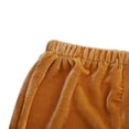 thumbnail image 3 of Baby Girl Kids Bell Bottom Flare Pants Velvet Ruffle Leggings, 3 of 5
