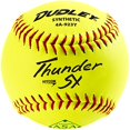 thumbnail image 2 of DUDLEY Thunder USA Synthetic Slow Pitch 11 Inch Softball 12 Ball Pack, 2 of 2