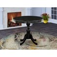 thumbnail image 1 of East West Furniture Dining Table, 36x36 Inch, AMT-ABK-TP, 1 of 4