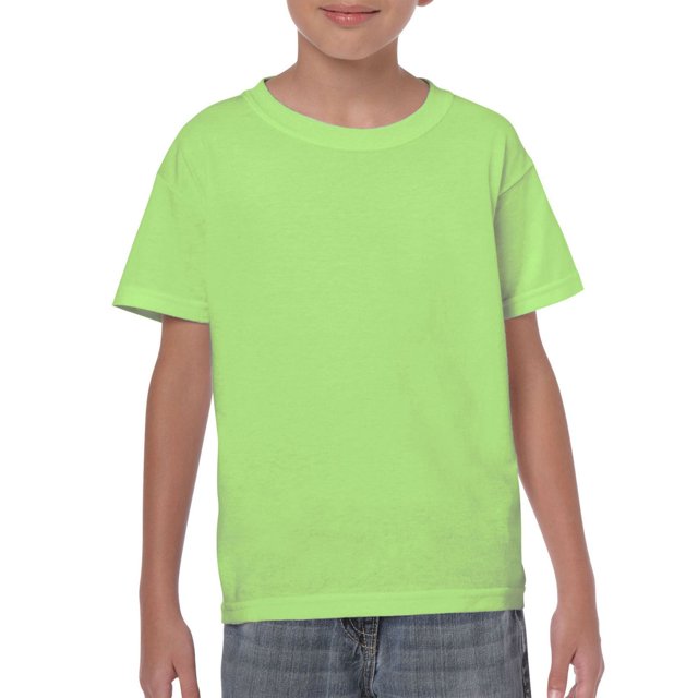 Gildan T-Shirt en Coton Épais pour Garçons/filles