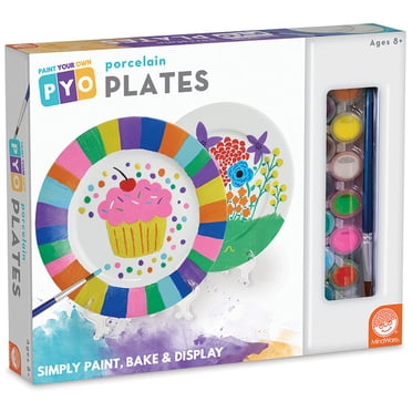 Paint-Your-Own Porcelain Plates