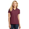 thumbnail image 1 of Port Authority ® Polo Piqué Classique de Base pour Femmes. L100 TP Bourgogne, 1 of 5