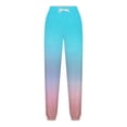 thumbnail image 3 of Erwazi Sweatpants for Women Gradient Printed Drawstring Loose Joggers with Pockets Fall Winter Comfy Workout Gym Running Pants, 3 of 3