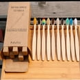thumbnail image 2 of 10Pcs/Set Natural Bamboo Toothbrushes Soft Bristles Bamboo Handle for Home Hotel Travel Use, 2 of 5