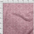 thumbnail image 2 of oneOone Cotton Poplin Peach Fabric Geometric Texture Craft Projects Decor Fabric Printed By The Yard 42 Inch Wide, 2 of 4