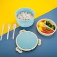 thumbnail image 1 of Lunchbox Student Lunchbox Leak-proof Lunchbox For Students Household Double Lid Soup Bowl Lunchbox Mom's Choice Student Lunch Box, 1 of 6