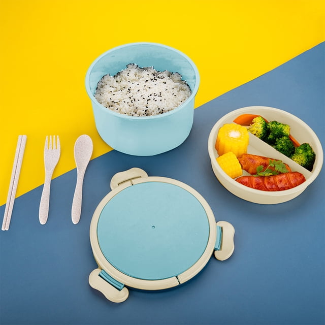 Lunchbox Student Lunchbox Leak-proof Lunchbox For Students Household Double Lid Soup Bowl Lunchbox Mom's Choice Student Lunch Box