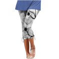thumbnail image 1 of Pantalon Cargo pour Femmes à Coupe Décontractée par Generic TG, Capris Décontractés Noirs Unis, à Cordon, Raccourcis, Légers, 1 Unité, 1 of 5