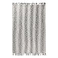 thumbnail image 2 of Pemberly Row Transitional Cotton Black 50"x70" Throw Blanket, 2 of 5