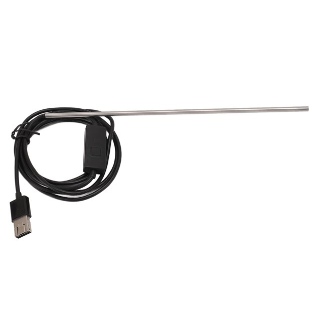 Caméra d'Inspection USB, 720P avec 6 LEDs, Câble Semi-Rigide 1,5m, Endoscope Étanche IP67 pour Réparation Automobile, Soudure, Inspection des Égouts