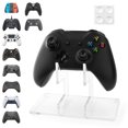 thumbnail image 1 of YIBEICO 1-Tier Game Controller Holder for Xbox Series X, Xbox, 360, Ps5, Ps4, Switch,Nintendo,Steam Controller, Desktop Computer Game Controller, Transparent Controller Display Stand (1-Tier), 1 of 5