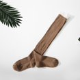thumbnail image 4 of Chaussettes à Genoux Chaussettes en Tricot de Coton Cadeau de Vacances Bas Femmes, 4 of 6