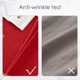 thumbnail image 2 of BALCONY & FALCON Rectangle Tablecloth Water Resistant Thick Faux Linen 57 x 118 Outdoor Dining Ruby Red Spring Gardening, 2 of 6