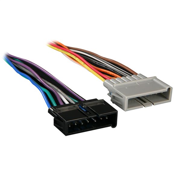 Metra Electronics Radio Wiring Harness 70-1817 TurboWire; Black Plug And Grey Plug