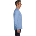 thumbnail image 3 of Hanes S Light Blue, 3 of 4