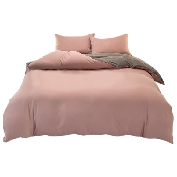 Kyusrd Summer All Home Savings!Suitable for 70.86 Inch Bed Type In Student Dormitories Comfortable and Soft Four Piece Bedding Set Fresh Color Washed