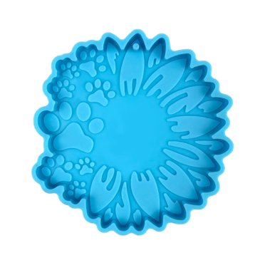 Moule en Silicone Brillant en Résine Pendentif Bricolage Moule en Silicone Miroir Époxy Cristal Moule en Époxy pour Support de Gobelet en Nid d'Abeille