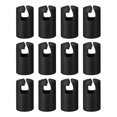 thumbnail image 2 of DYNWAVECA Trampoline Enclosure Pole Caps Protective Cover Waterproof Sturdy Replacement Repair Trampoline Shell Rod Cap for Home Garden Black 12pcs, 2 of 10