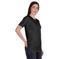 thumbnail image 2 of Inkmeso T-Shirt Basique à Col Rond pour Femmes, Manches Courtes, Coupe Régulière, Long Tee, Haut d'Entraînement, 2 of 8