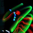 thumbnail image 3 of Gants Clignotants LED Rave Brillants 7 Modes Éclairage de Bout de Doigt Paire Noir Neuf, 3 of 5