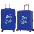 thumbnail image 1 of Luggage Cover Travel Suitcase Protective Cover for Trunk Case 18 '' -28 '' Foldable Light Elastic Suitcase Cover Bride Pattern 8Bride020 L, 1 of 6
