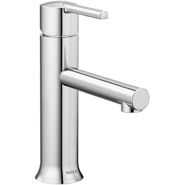 Moen Arlys Robinet de Lavabo Chromé à 1+3 Trous et 1 Poignée à Levier