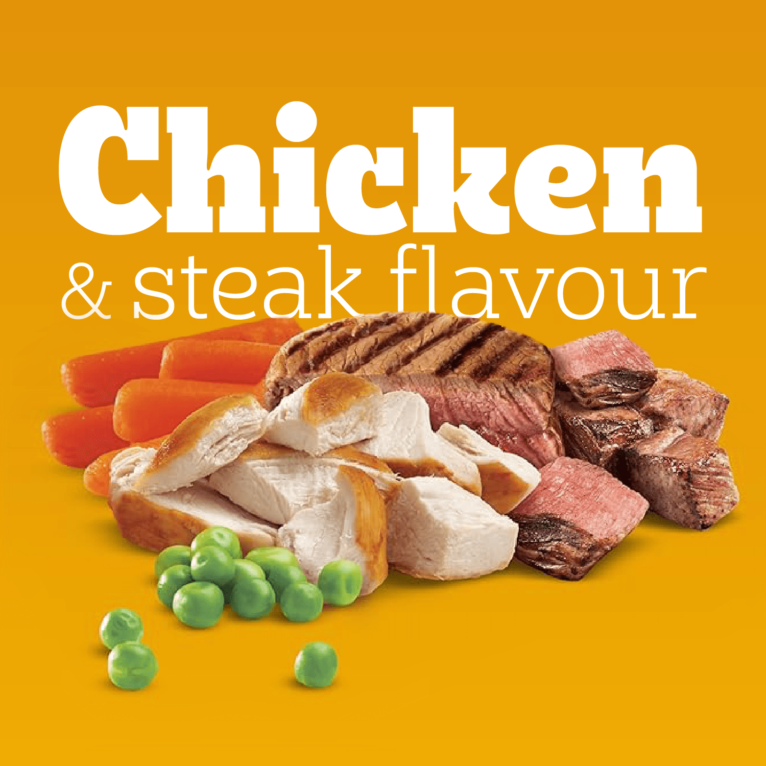 Pedigree Tender Bites Petites Races Saveur de Poulet et de Steak Nourriture Sèche pour Chiens 2kg