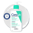 thumbnail image 1 of CeraVe Nettoyant Moussant, Gel Nettoyant avec Céramides et Niacinamide pour Peau Normale à Grasse, 237 ml, 1 of 10