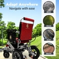 thumbnail image 4 of MAJESTIC IQ-8000 New Remote & Joystick Controlled Mobility Aid Lightweight Foldable Electric Wheelchair, 4 of 5