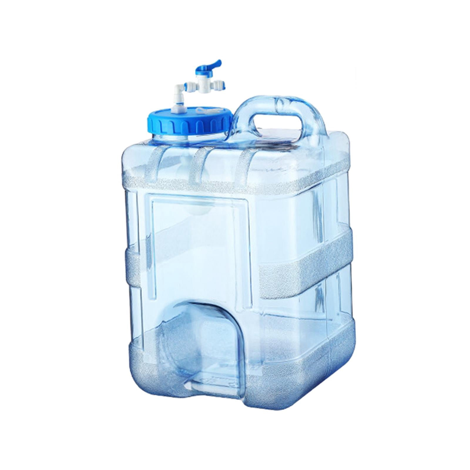 Water Container Water Jug Water Storage Barrel Water Bottle for Hiking Household 15L