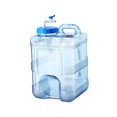 thumbnail image 1 of Water Container Water Jug Water Storage Barrel Water Bottle for Hiking Household 15L, 1 of 8