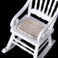 thumbnail image 2 of Chaise de Maison de Poupée Créative Mini Taille Modèle de Chaise Berçante Mobilier de Maison de Poupée, 2 of 10