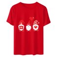 thumbnail image 4 of Meichang T-Shirts de la Saint-Valentin pour Femmes, T-Shirts Graphiques Amusants de la Saint-Valentin, Manches Courtes, Col Rond, T-Shirts de Fête en Liquidation, Cadeaux de la Saint-Valentin, 4 of 6