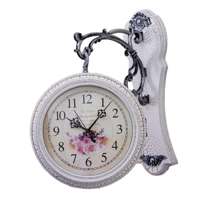 Horloge Murale Double Face pour Gare, Horloge Murale pour Train et Chemin de Fer