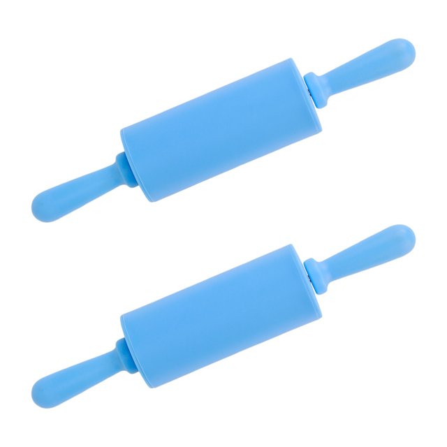 2 Pcs Bâtons Roulants pour Enfants Outils d'Artisanat Faits à la Main Outils en Argile Fournitures de Bricolage