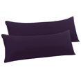 thumbnail image 1 of Unique Bargains Microfiber Body Pillow Cases Silky-Soft Pillowcase Envelope Closure 2pcs, 1 of 9