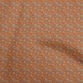 thumbnail image 1 of oneOone Cotton Silk Orange Fabric Kalamkari Craft Projects Decor Fabric Printed By The Yard 42 Inch Wide, 1 of 5