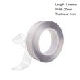 thumbnail image 3 of ZheElen Adhesive Tape Reusable Waterproof Transparent Tapes Traceless Trimmable Pocket Wall Mirror Sticker Household Kitchen Type 3 1Set, 3 of 6