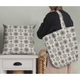 thumbnail image 5 of Soimoi Poly Georgette Tissu Flocons de Neige Imprimé Floral 1 Yard 52 Inch Wide, 5 of 5