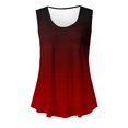 thumbnail image 4 of Yuyuzo Débardeurs pour Femmes Été Sans Manches T-Shirt Décontracté Col Rond Chic Color Block Blouse Fluide de Plage, 4 of 6